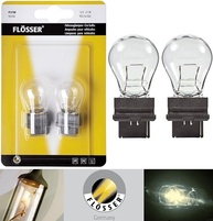 Lâmpada Flosser Incandescente 3156 T25 27W: Sinalização Brilhante e Durável para Motos e Scooters (2 Unidades) - imagem 3