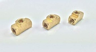 Kit 3 Conectores Fêmea 3 Vias para Linha de Freio - Tubo 3/16" e Rosca 3/8"-24 - imagem 2