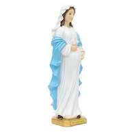 Nossa Senhora Grávida 31cm - Escultura em Resina com Detalhes Realistas - imagem 3