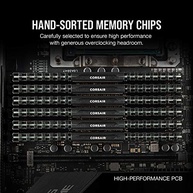 CORSAIR VENGEANCE LPX DDR4 RAM 32GB (2x16GB) 3200MHz CL16-20-20-38 1,35V Intel AMD Desktop Computer Memory - Preto (CMK32GX4M2E3200C16) - imagem 4