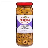 Azeitonas Verdes Fatiadas Serrata 320g - imagem 1