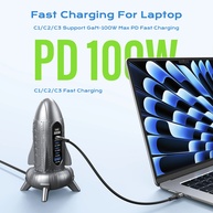 Carregador 320W GaN: Turbine Seus Dispositivos! - imagem 3