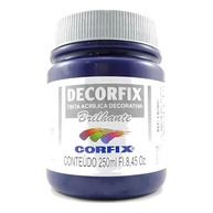 Tinta Decorfix Brilhante 329 Violeta 250ml - Acabamento Elegante e Secagem Rápida - imagem 2