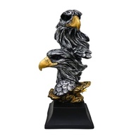 Estatueta de Águia em Resina 32cm - Símbolo de Poder, Liderança e Visão de Negócios para Escritório e Casa - imagem 2