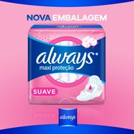 Always Proteção Total: Absorvente Suave com Abas - 32un - imagem 2