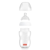 Mamadeira Fisher Price First Moments Clássica 330ml - Bico Anticólico e Fluxo Natural - imagem 3