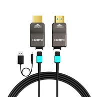 Cabo HDMI 2.1 RUIPRO Fibra Ótica 8K 33ft - Ultra Rápido 48Gbps, HDR Dinâmico, eARC | Perfeito para PS5, Xbox Series X, TVs 8K - imagem 1