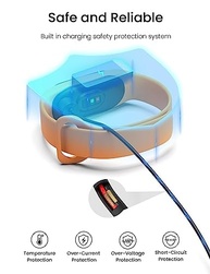 Carregador Magnético USB Sinoacc 3.3m: Energia Rápida e Segura para Xiaomi Mi Band 7/6/5 e Amazfit Band 5 - imagem 5