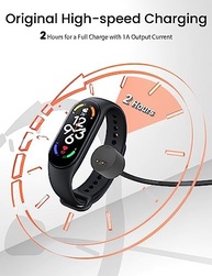 Carregador Magnético USB Sinoacc 3.3m: Energia Rápida e Segura para Xiaomi Mi Band 7/6/5 e Amazfit Band 5 - imagem 4