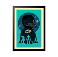 Quadro Decorativo Guardiões da Galáxia 33x23cm - Arte Premium para Fãs - imagem 1