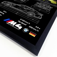 Quadro com Moldura M4 Competition 33x43cm - Impressão Eco-Solvente em Vinil Fosco - imagem 3