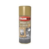 Tinta Spray Colorgin Metallik 350 ml Bronze - 055 - imagem 2