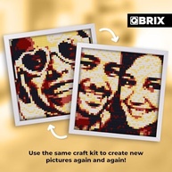 Mozabrick Qbrix - Conjunto de Construção Fotográfica Solar com 3500 Tijolos | Pixel Art Personalizado - imagem 5