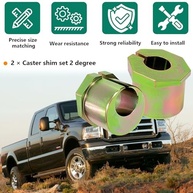 Calços de Rodízio 2° para Ford Super Duty F-250/F-350/F450 e Excursion: Direção Segura e Estável - imagem 5