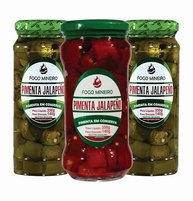 Pimentas Jalapeño 2 Verdes e 1 Vermelha em Conserva 350g - imagem 4