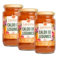 Kit 3X: Caldo de Legumes Natural Leviora 350ml - imagem 2