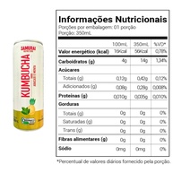Kombucha Samurai Nutrition: Kit com 12 Latas de 350ml - imagem 2