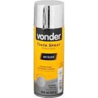 Tinta Spray Cromada Metálica 350ml - Acabamento Premium com Secagem Rápida da Vonder - imagem 2