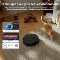 Roborock QV 35A - Robô Aspirador e Mop com Estação de Limpeza Automática, 8000Pa, Navegação LiDAR - imagem 4