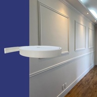 Boiserie Moldura Roda Meio Eva Autocolante Terra 3,5cmx8mm 10 Metros - Transforme seu Ambiente com Estilo - imagem 3