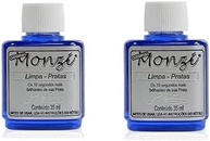 Limpa Pratas Monzi - Kit com 2 Frascos de 35ml | Produto Líder do Mercado - imagem 1