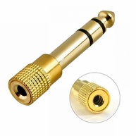Adaptador P10 Macho 6,5mm para P2 Fêmea 3,5mm: Conexão Universal para Seu Áudio! - imagem 1