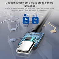 Adaptador USB-C para P2 3.5mm: Áudio Premium e Compatibilidade Universal - imagem 3