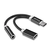 Hubonic Adaptador USB-C para P2 3.5mm: Áudio Cristalino + Carregamento Rápido PD 60W - imagem 1