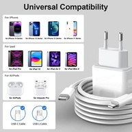 Carregador Rápido 35W USB-C: iPhone e iPad - imagem 2