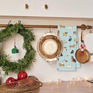 Toalhas de Cozinha com Estampa de Cachorro - 35x66 cm - Design Decorativo e Absorvente - imagem 3