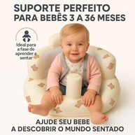 Assento Inflável para Bebê com Design Urso - Conforto e Segurança de 3 a 36 Meses - imagem 5