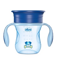 Copo 360° Perfect Cup 12m+ Menino - Chicco Azul | Transição Natural para Beber Sozinho - imagem 1