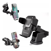 Suporte de Celular para Carro Premium: Ventosa Reforçada, Trava Antiqueda e Rotação 360° - imagem 1