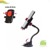 Suporte de Celular para Carro Articulado 360° com Trava Automática e Ventosa Firme - imagem 4
