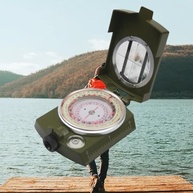 Bússola de Sobrevivência 360°: Navegação Precisa com Feng Shui e Visão Noturna - imagem 3