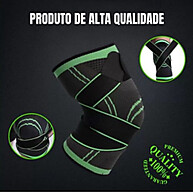 Joelheira de Compressão: Alívio e Estabilidade 360° - imagem 1