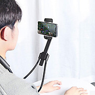 Suporte Celular Pescoço: Mãos Livres 360° - imagem 1