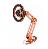 Suporte Magnético 360° Dourado para Celular: Fixação Segura e Rotação Total no Carro - imagem 2