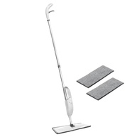 Mop Spray com Rotação 360° - Vassoura Mágica com Dispenser de Desinfetante e 2 Panos de Microfibra - imagem 1