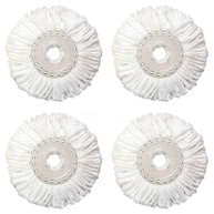 Kit 4 Refis de Microfibra 16cm para Mop Giratório Perfect Pro e Move 360 - Limpeza Profunda e Prática - imagem 1