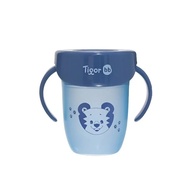 Copo 360º com Alça Infantil Tigor BB Little 220ml - Seguro e Prático para Bebês - imagem 1