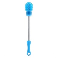 Escova de Silicone Rotativa 360° para Garrafas e Copos - Cerdas de Alta Densidade com Punho Antiderrapante - imagem 2