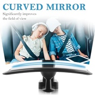 360-visao-a-completa-e-pequenos-bebe-seus-curvo-para-carro-espelho-segura-a