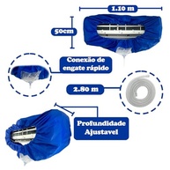 Bolsa Coletora para Limpeza de Ar Condicionado Split - Até 36000 Btus - imagem 3