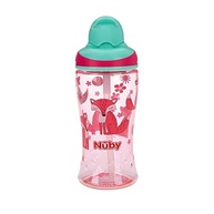 Copo Nuby Tritan com Canudo Retrátil 360ML Rosa - Seguro, Resistente e Divertido - imagem 2