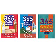 365 Caça-Palavras Geográficos: Divirta-se e Aprenda! - imagem 1
