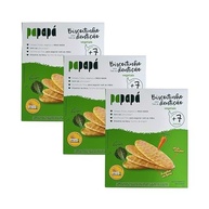 Kit com 3 Caixas de Biscoitinhos para Fase da Dentição sabor Vegetais sem Glúten 36g - Papapá - imagem 2