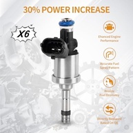 Kit 6 Bicos Injetores 6 Furos para Buick, Chevrolet, Cadillac, GMC e Saturn V6 3.6L - imagem 4
