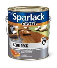 CETOL DECK NATURAL 3,6L - SPARLACK | Verniz Premium com Proteção UV e Antiderrapante - imagem 2
