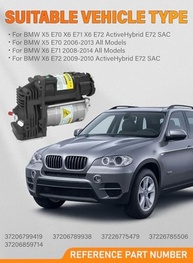 Compressor de Suspensão a Ar para BMW X5 E70 e X6 E71/E72 - Peça de Reposição 37206799419 - imagem 3